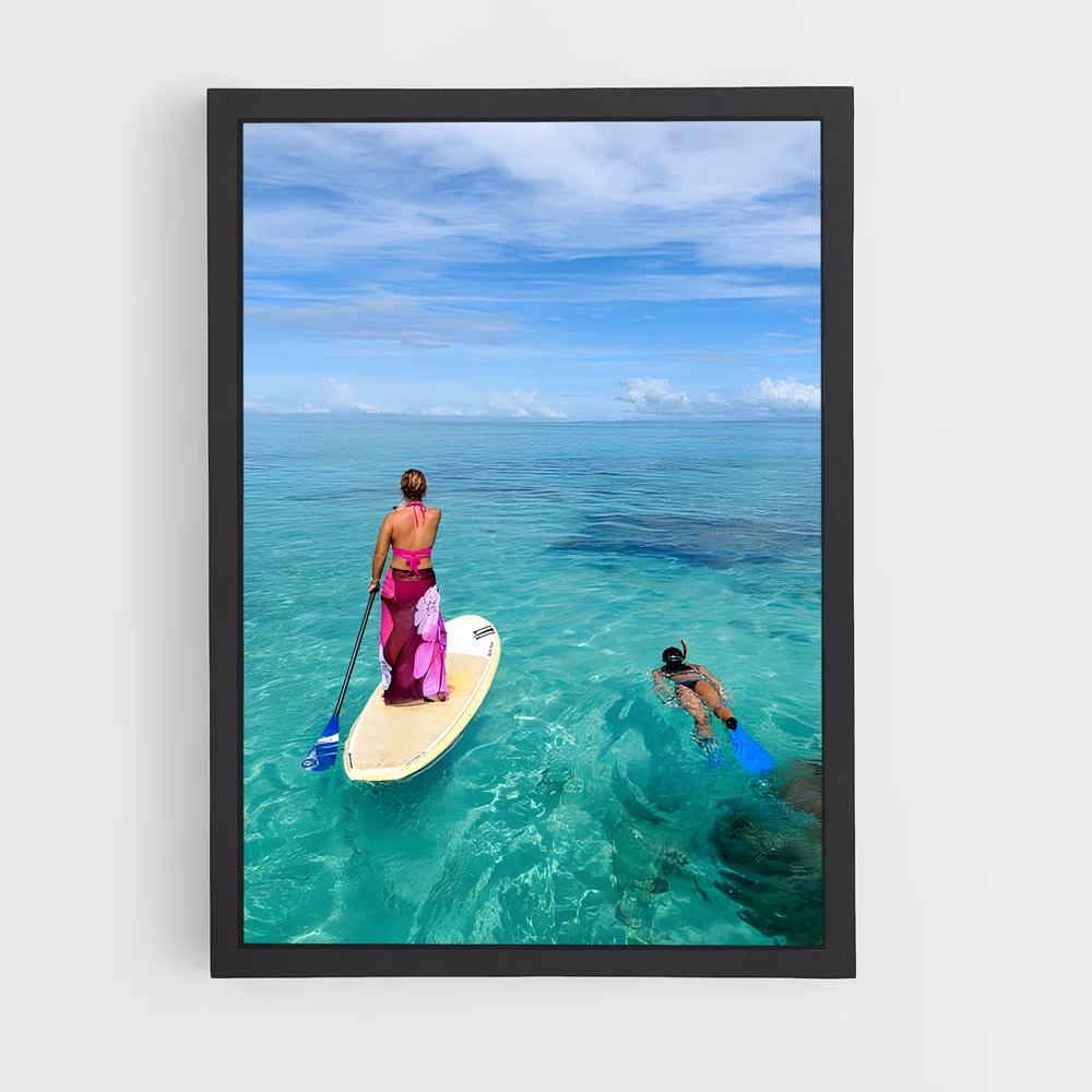 Poster Aventure Marine – affiche Plongée sous-marine (vue 2)